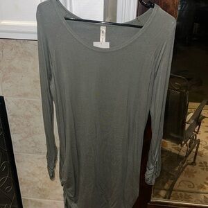 Something about her tunic